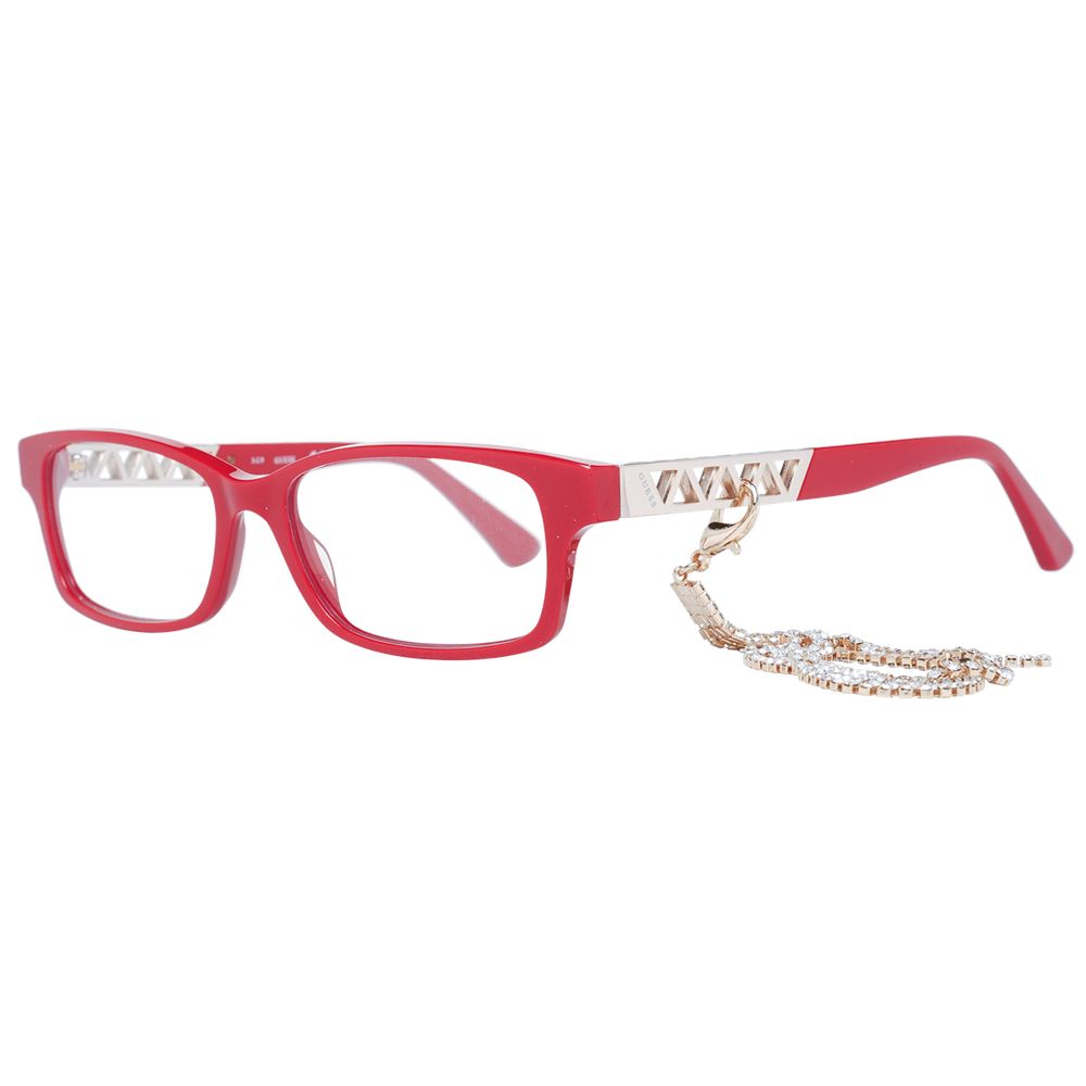 Guess Red Optical Eyeglass Frames for Women